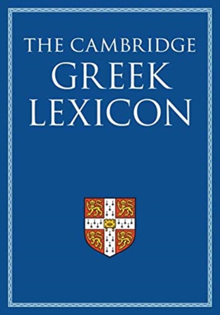 Εκδόσεις Cambridge - The Cambridge Greek Lexicon(2 Volume Hardback Set)