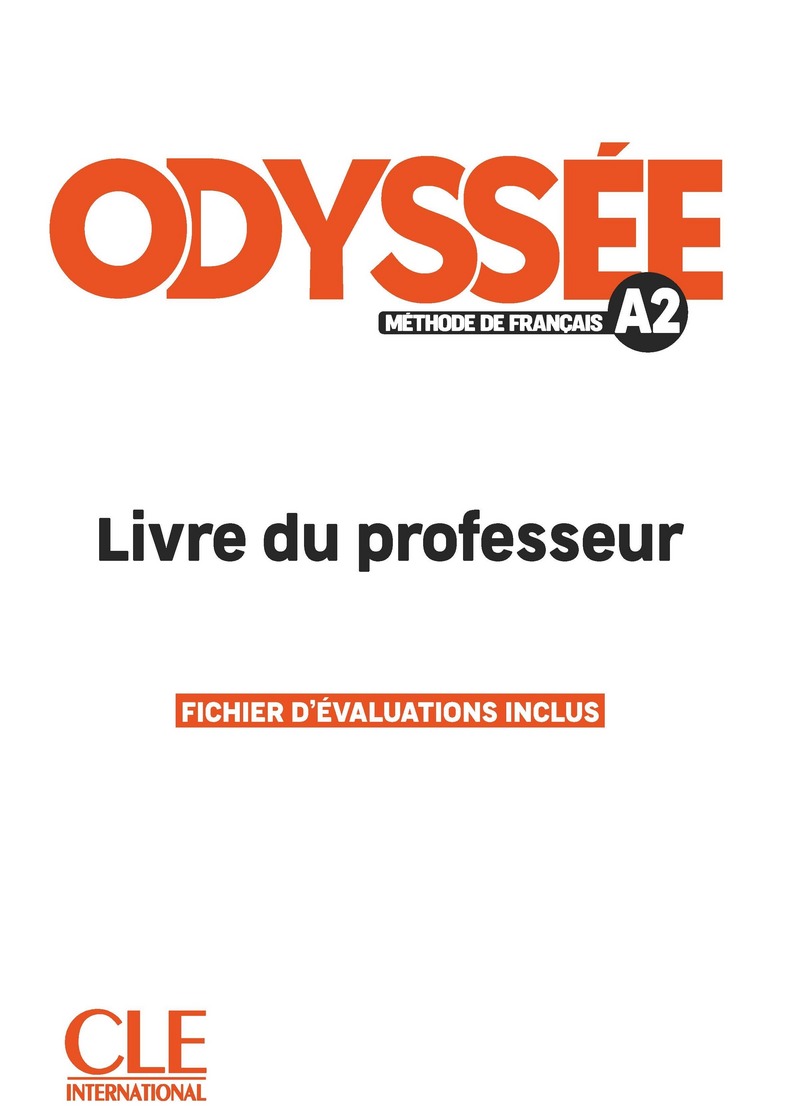 Εκδόσεις Cle International - Odyssee A2 - Guide Pedagogique (Βιβλίο Καθηγητή)