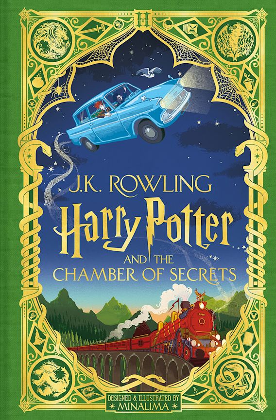 Harry Potter 2: and the Chamber of Secrets : Minalima Edition hc