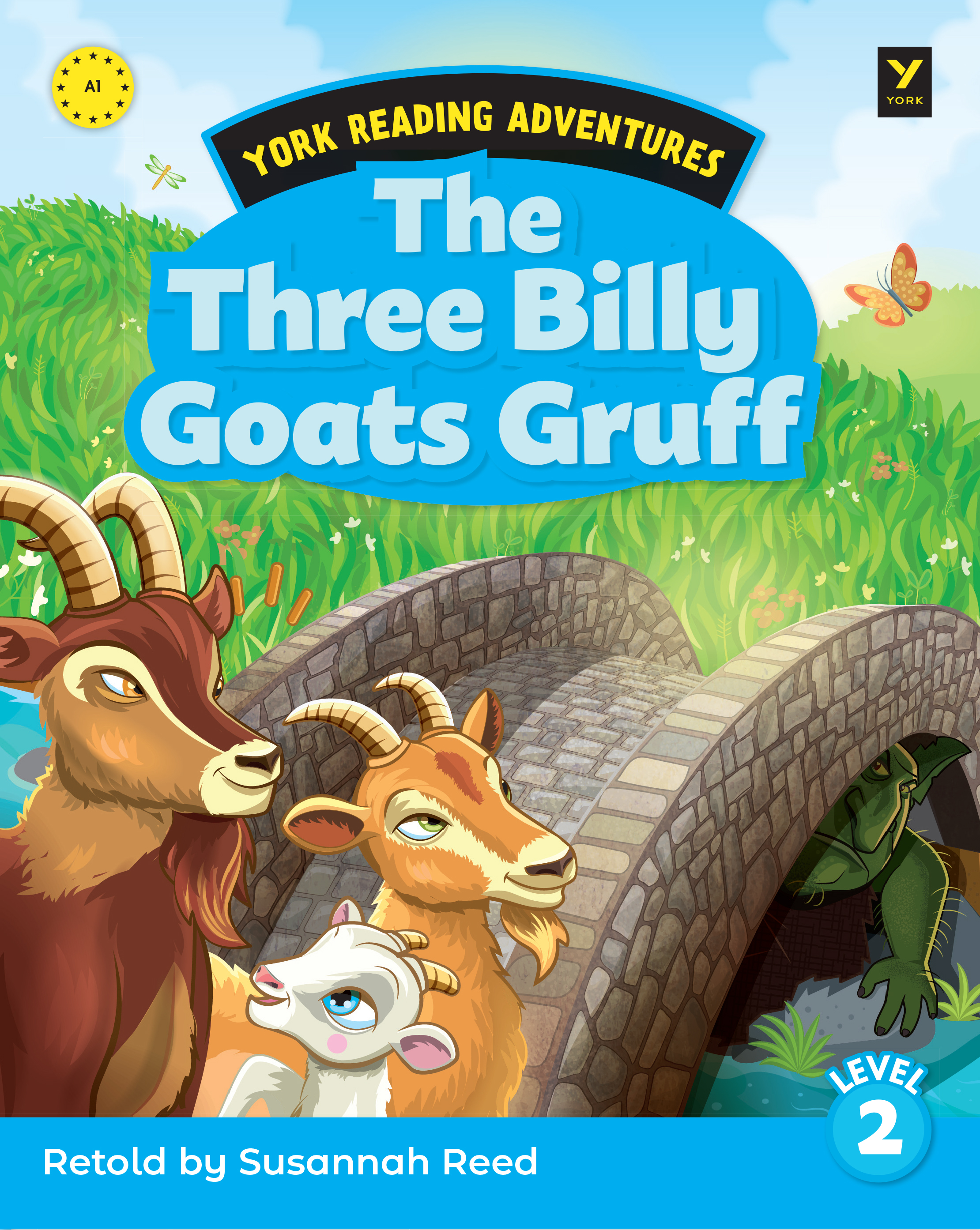 Publisher York Press - The Three Billy Goats Gruff Pack (Reader + Activity Book) Level 2