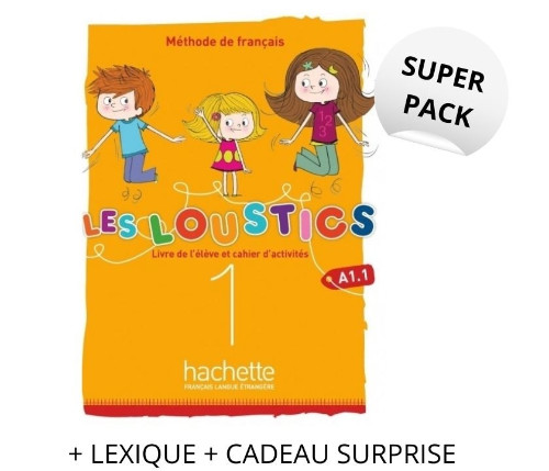 Les Loustics Mini Volume 1 A1.1(livre+Cahier + Livre de lecture + Cadeau Surprise) - Hachette