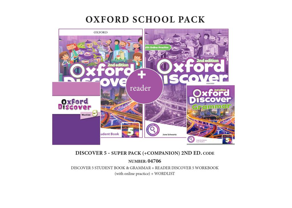 Oxford Discover 5 (2nd Edition) - Super Pack(+Wordlist)(Πακέτο Μαθητή-04706)  - Oxford University Press