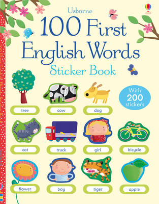 Usborne : 100 First English Words pb