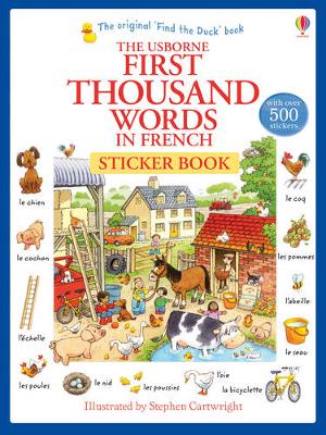 Publisher:Usborne - The Usborne First Thousand Words in French Sticker Book - Heather Amery