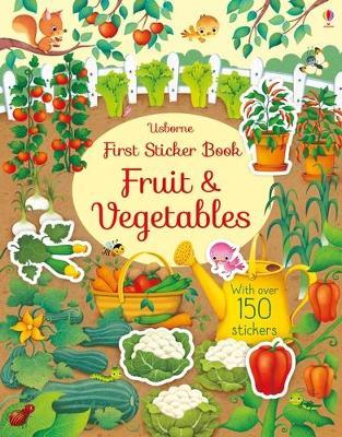 Εκδόσεις Usborne Publishing - First Sticker Book Fruit and Vegetables(Συγγραφέας:Hannah Watson)