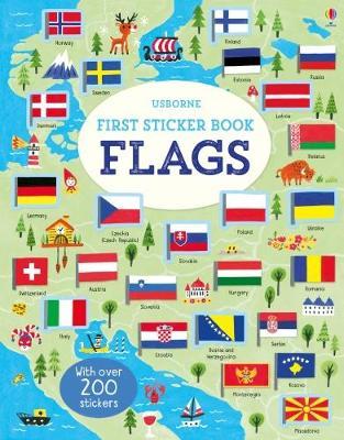 Εκδόσεις Usborne Publishing - First Sticker Book Flags(Συγγραφέας:Holly Bathie)